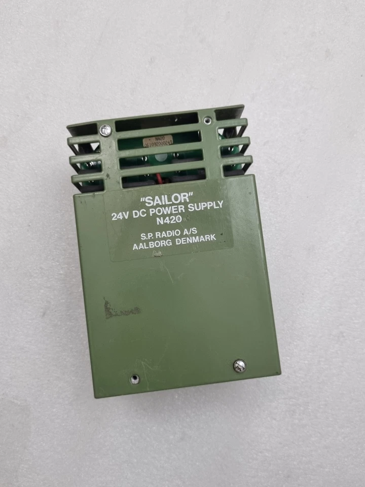 SAILOR N420 24V DC POWER SUPPLY MADE IN DENMARK N420